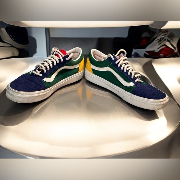 Vans Multicolor Low-Top Sneakers men’s 6.5 women’s size 8 - Picture 3 of 7